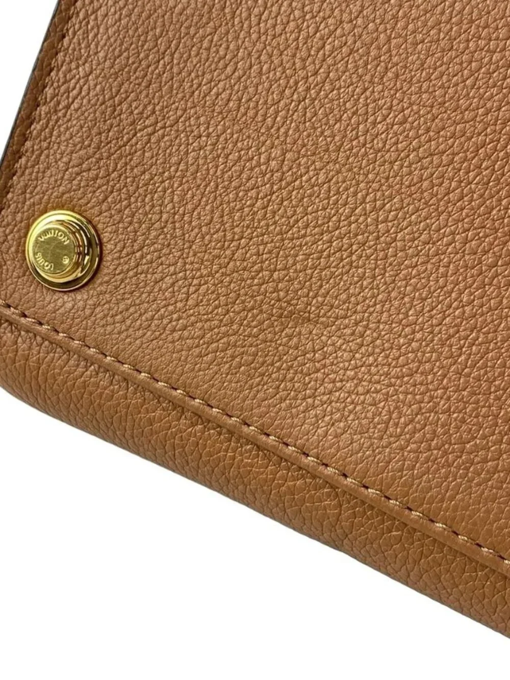 LOUIS VUITTON On My Side MM M59645 Chataigne Monogram RFID : confirmed Tote Bag - Picture 15 of 16